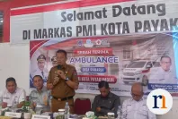 Sinergi Jasa Raharja-PMI Payakumbuh, Satu Ambulans...